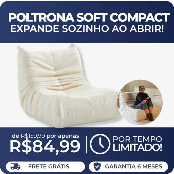 Poltrona Soft Compact (PROMOÇÃO)
