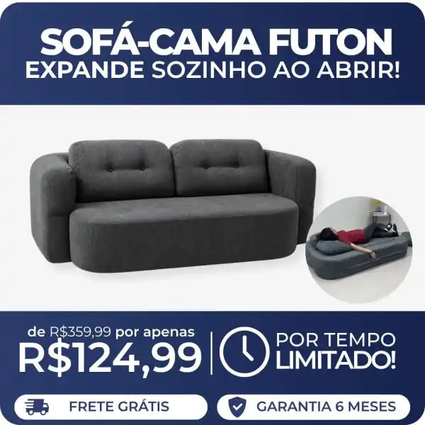Sofá-Cama Compact Futon (PROMOÇÃO)
